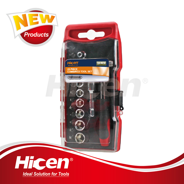 23 PCS Screwdriver Bits and Socket Set