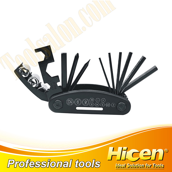 14 Functions Multifunction Bicycle Repairing Tool