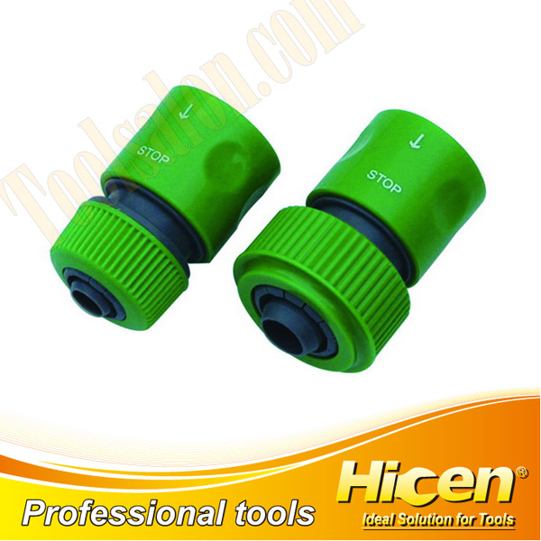 Hose Connector with Stop