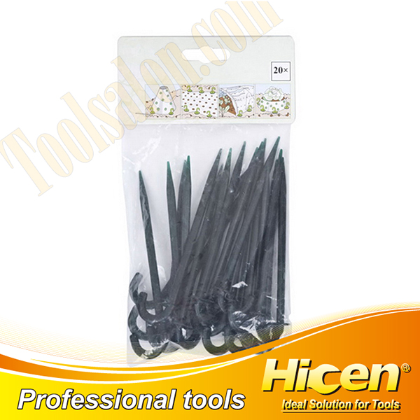 Black PP Plastic Tentage Nails