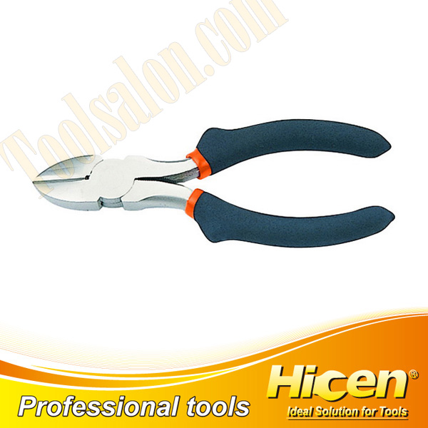 Diagonal Cutting Pliers with Raised Shoulder