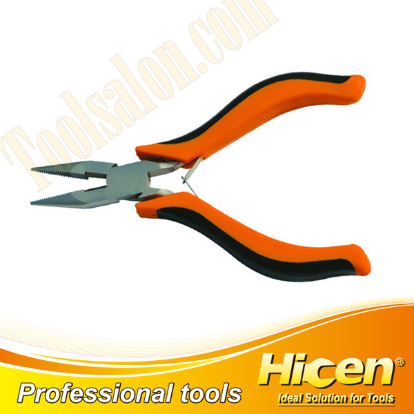 Mini Long Nose Pliers with Double Leaf Spring