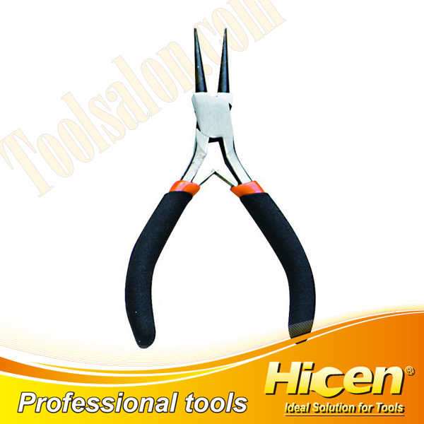 Mini Round Nose Pliers with Double Leaf Spring