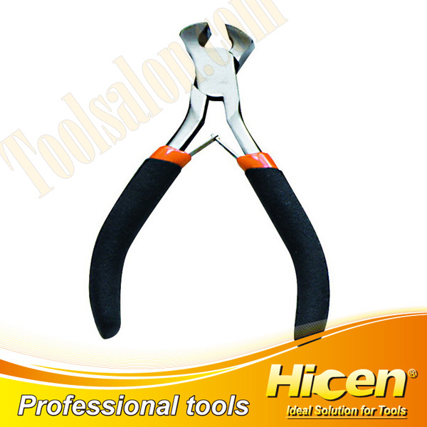 Mini End Cutting Pliers with Double Leaf Spring