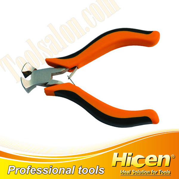 Mini End Cutting Pliers with Double Leaf Spring