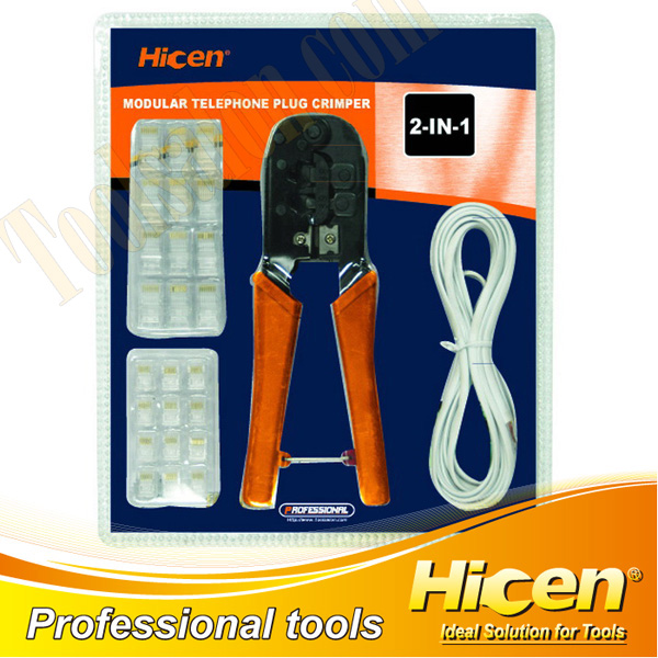 2 in 1 Network Crimping Stripper Pliers Set