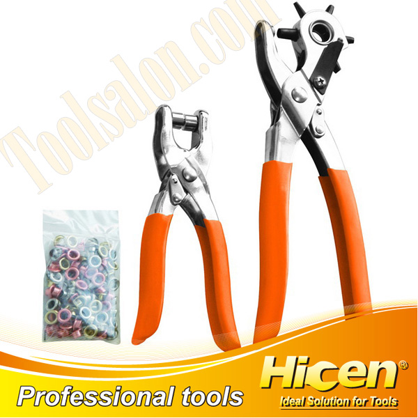 2pcs Punch & Eyelet Pliers Set