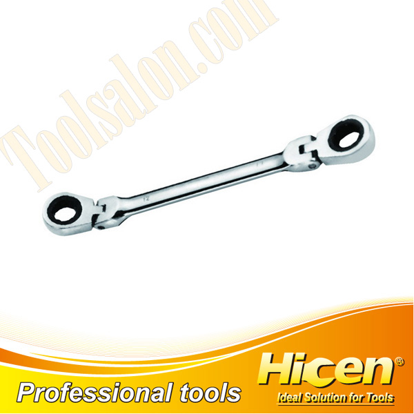 Flexible Double Ring Gear Wrench