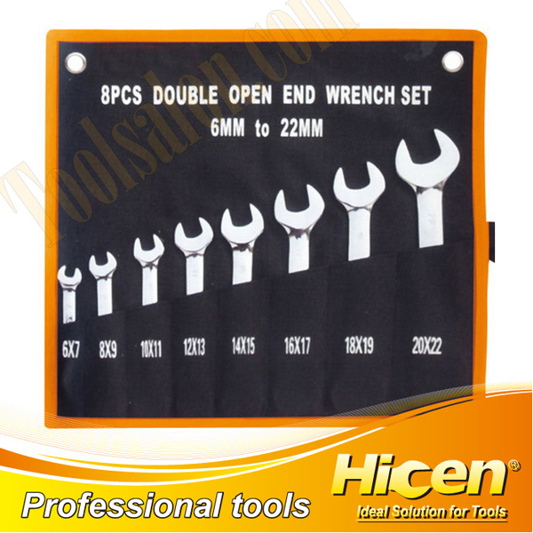 Double Open End Wrench Set