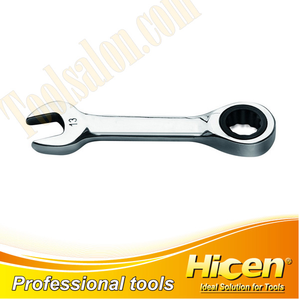 12PCS Ultra-Short Gear Wrench