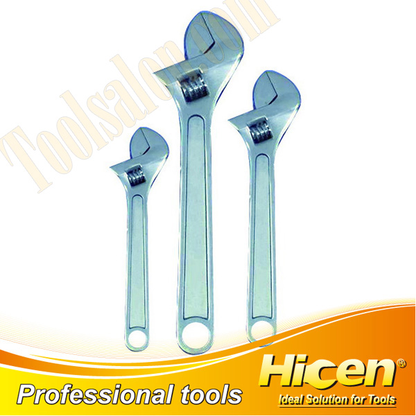 3pcs Adjustable Wrench Set