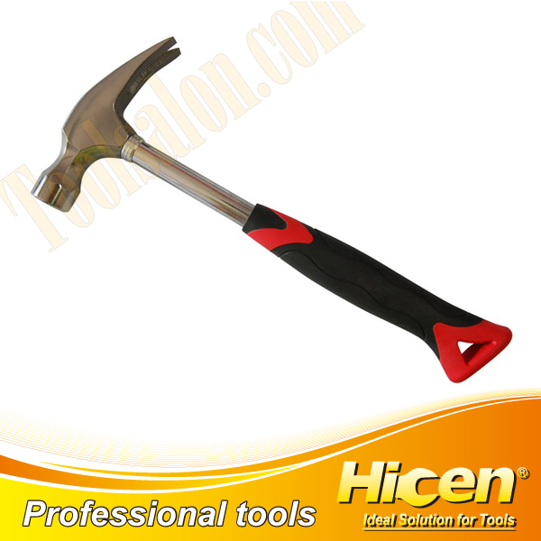 Claw Hammer With Steel Tubular Handle
