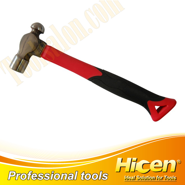 Ball Pein Hammer With Plastic Shaft And TPR Handle