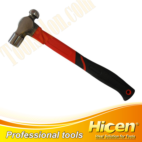 Ball Pein Hammer With Plastic Shaft And TPR Handle
