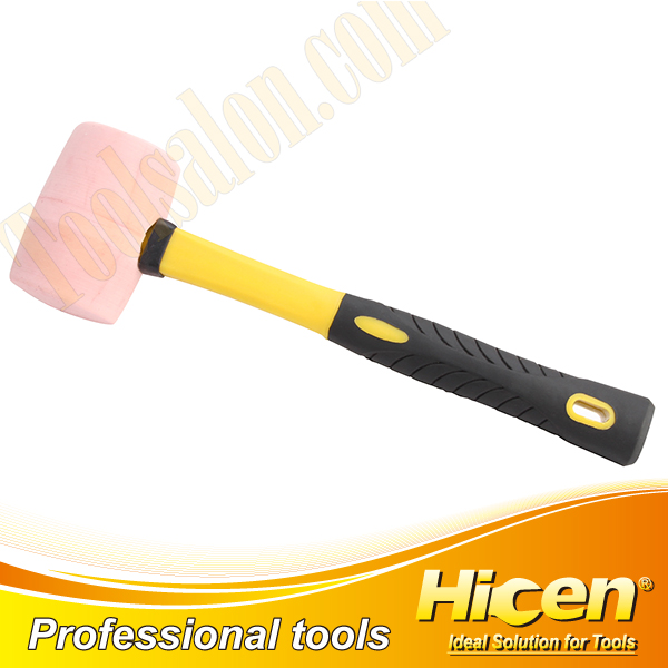 Pink Color Rubber Hammer