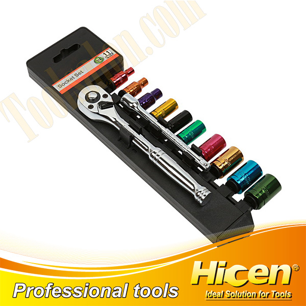 12pcs 1/4''DR. Socket set