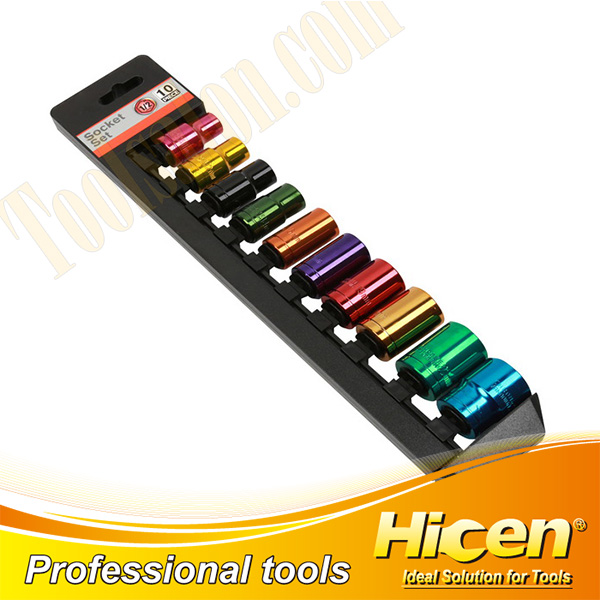 10pcs 1/2''DR. Socket set