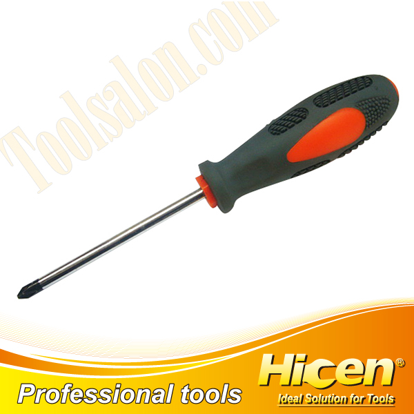 Professional PP And TPR Handle Screwdrivers With Magnetic Tip