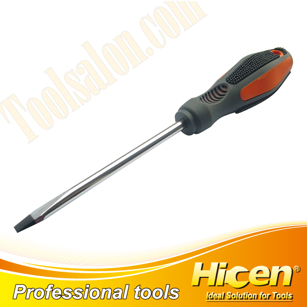 Bi-color Handle Screwdrivers With Magnetic Tips