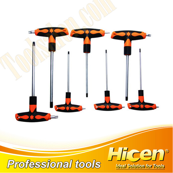 7pcs T-handle Hex Key Set
