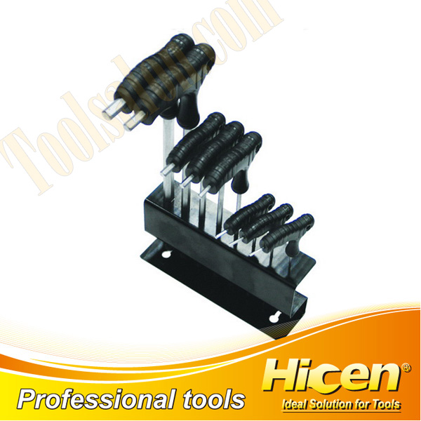 8pcs T-Handle Hex Key Set