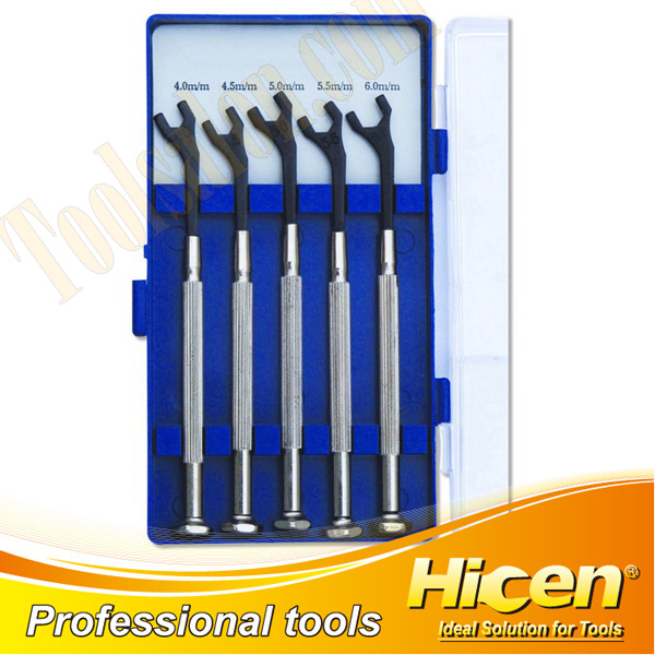 5 PCS Precision Opren End Wrench Set
