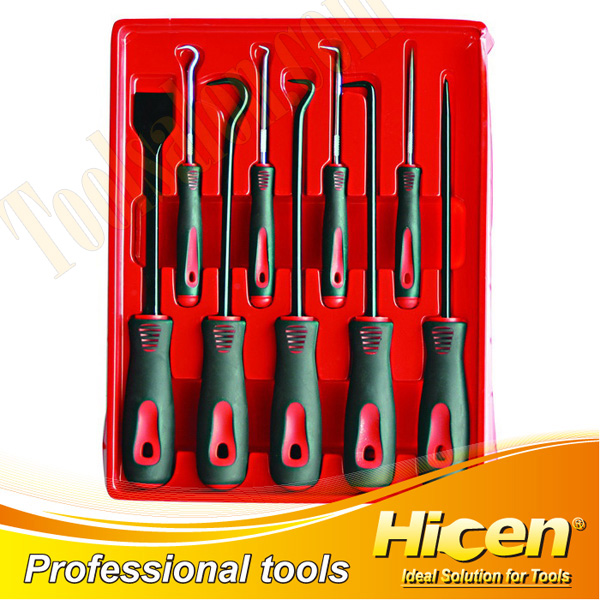9 PCS Scpaper And Pick Hook Kit