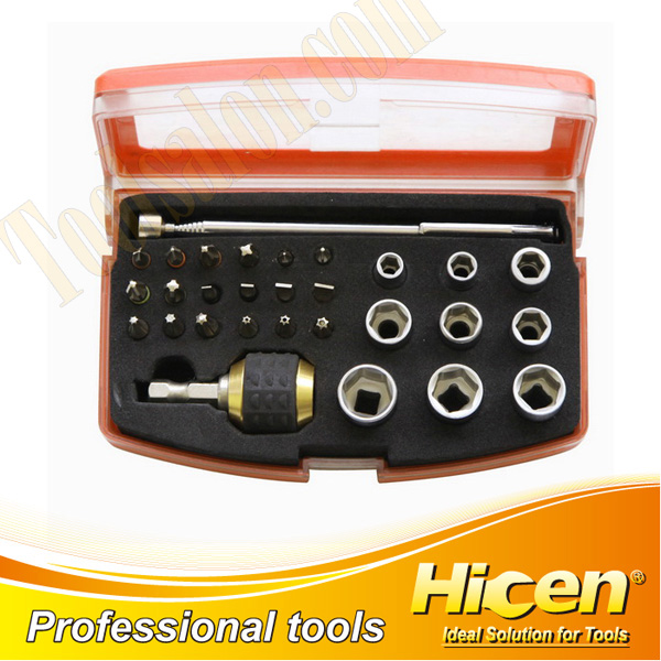 29 PCS Driver Bits And Socket Set
