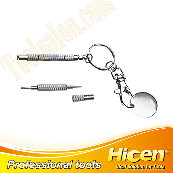 Mini Precision Screwdriver With Key Ring