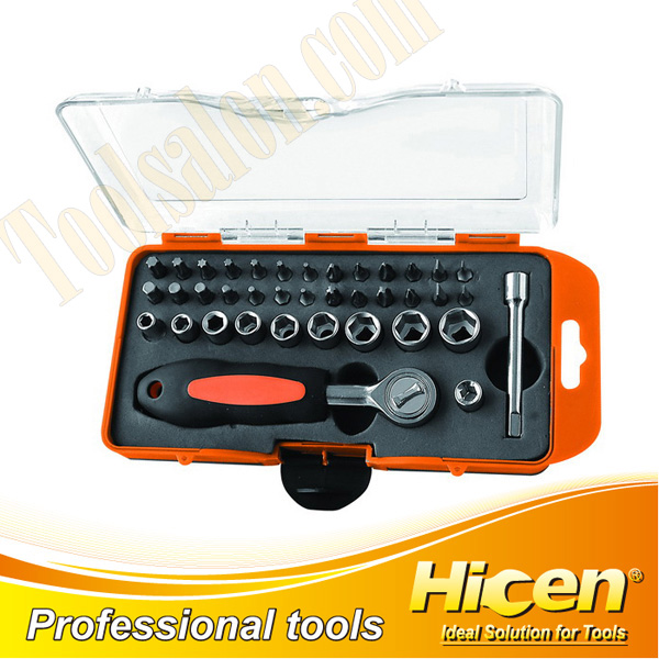 38 PCS Bit And Socket Set
