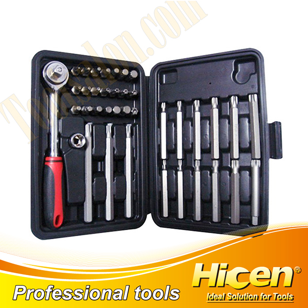 38 Pcs Household Screwdriver Bits Set With Ratchet Handle