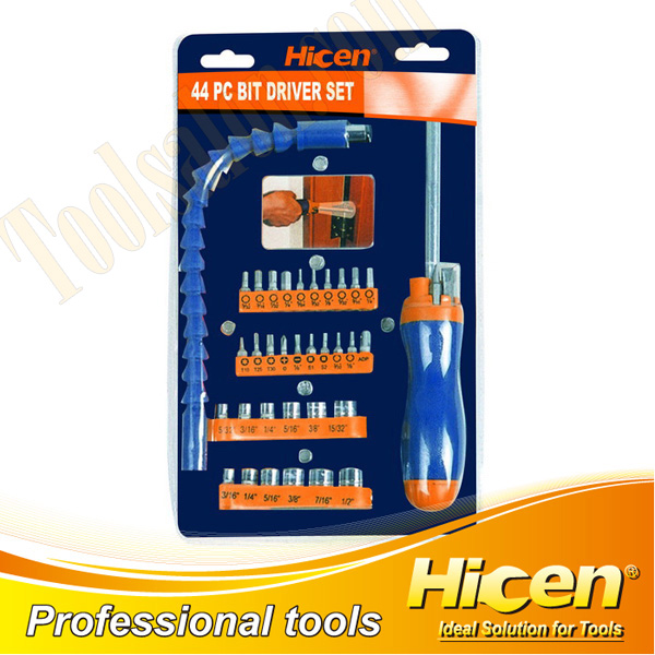 44 PCS Lighted Bit Driver Set
