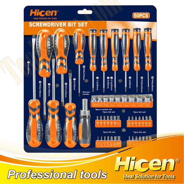 50 PCS Screwdrivers & Bits Set