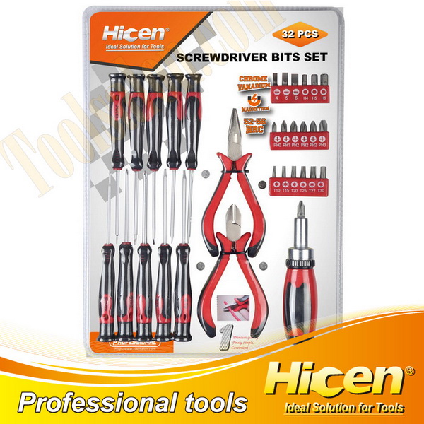 32 PCS Combined Precision Screwdriver Bits Set