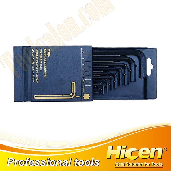 9pcs Hex Key Set Din911