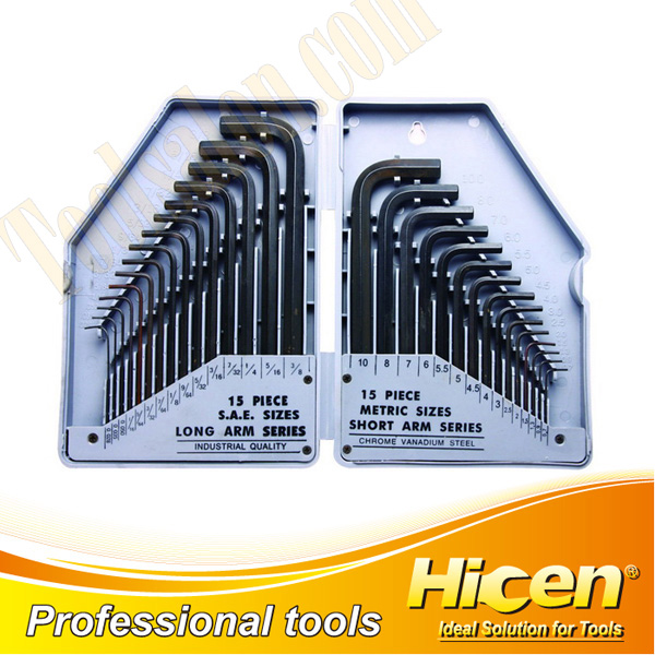 30pcs Combination Hex Key Set