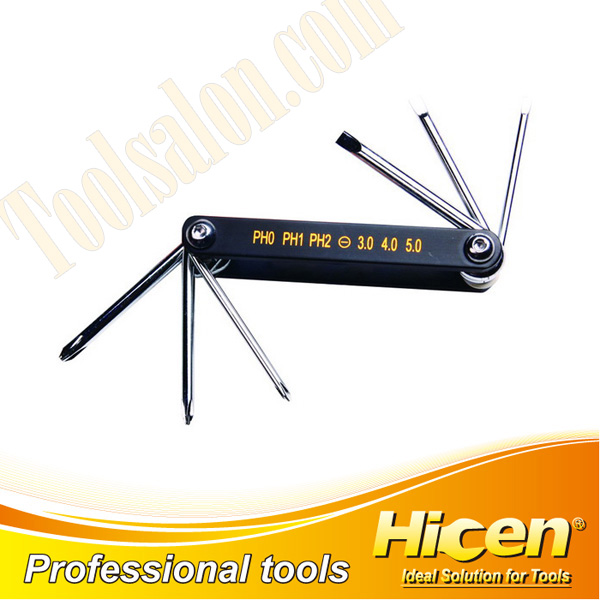 6pcs Folding Screwdriver et
