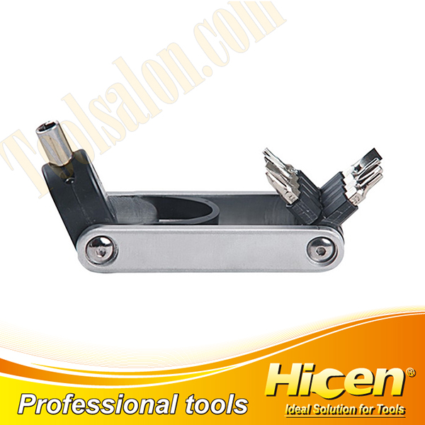 Multifunction Bicycle Tool with LED Light