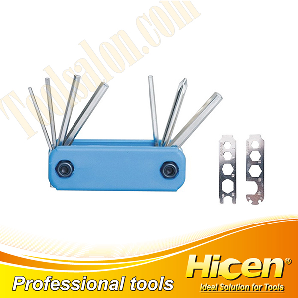 Multifunction Bicycle Tool with LED Light