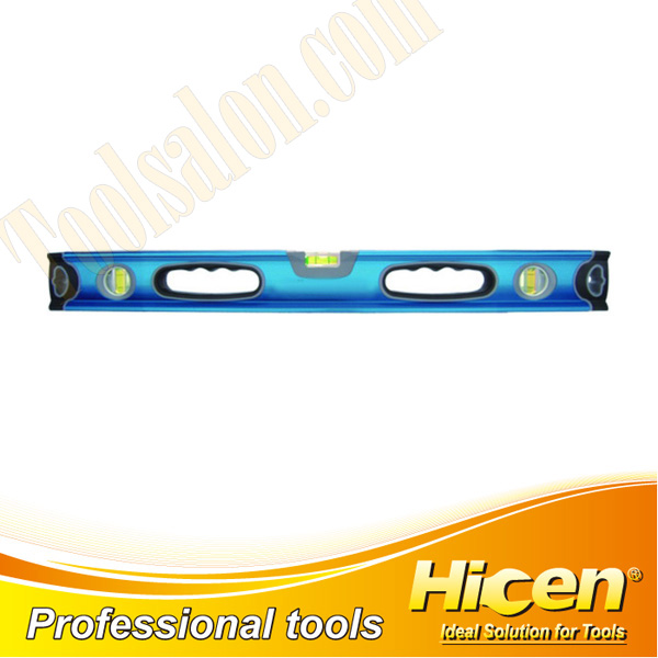 Heavy Duty Type Aluminum Spirit Level With 3 Bubbles