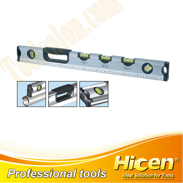 5 Bubbles Aluminum Spirit Level Ruler