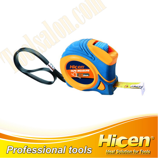 High Quality Rubber Cover Self Lock Measuring Tape