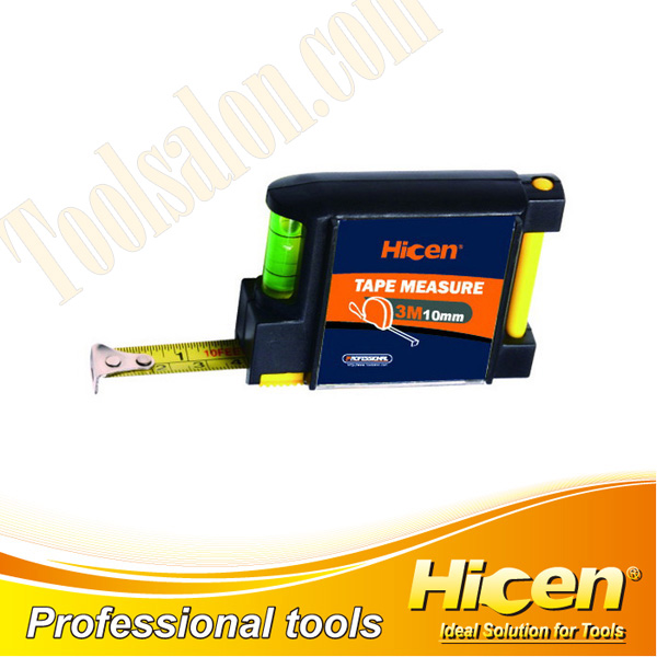 Muli-function Measuring Tape,With Vial,With Ball Pen