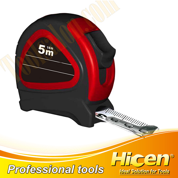 New Design ABS with Rubber Case Tape Measure