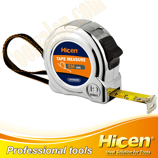New Design ABS with Rubber Coat Selflock Tape Measure