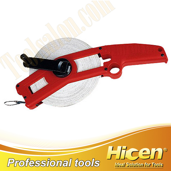 30M Co-mould Rubber Case Fiberglass Measuring Tape