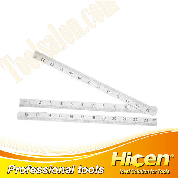 Long Type Stainless Steel Folding Ruler
