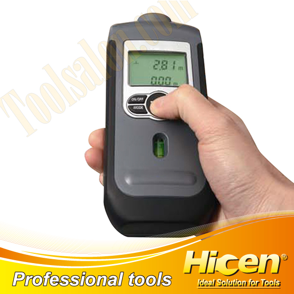 Distance Laser Measurement, with Level Bubble