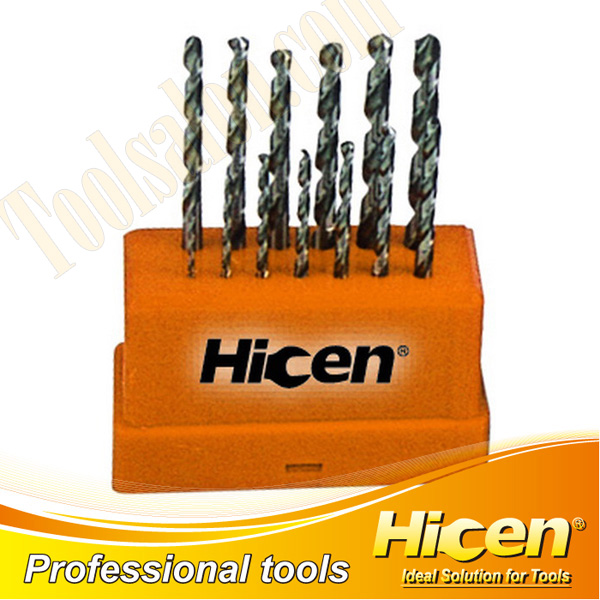 13pcs DIN338 Twist Drill Set Woodworking Bits