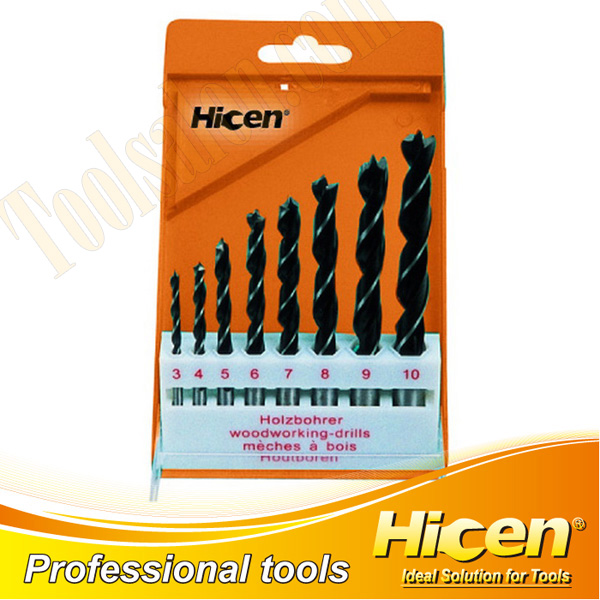 8pcs HSS Twist Drill Set
